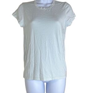 Marine Layer Light Blue Green Crewneck T Shirt XS Short Sleeve Cotton Modal